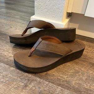 Reef Wegde Flip Flops